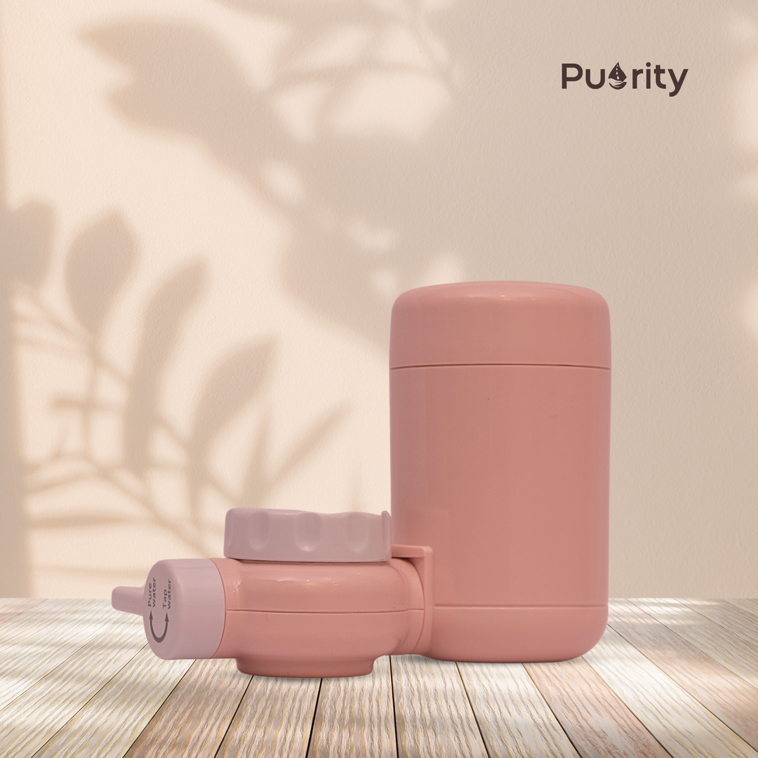 Beauty Faucet Filter- Blush Pink