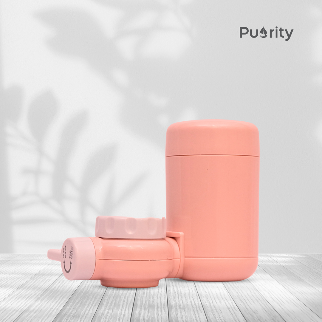 Beauty Faucet Filter- Blush Pink