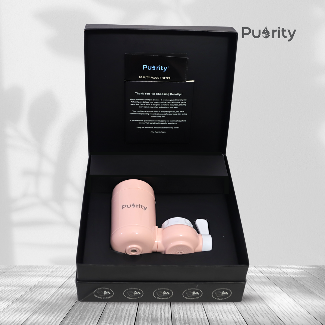 Beauty Faucet Filter- Blush Pink