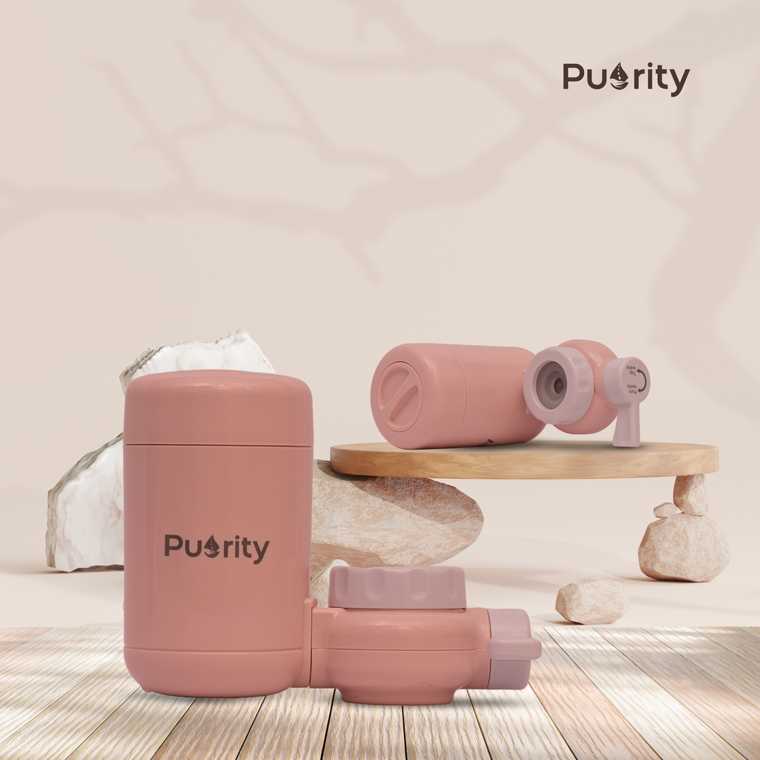 Beauty Faucet Filter- Blush Pink