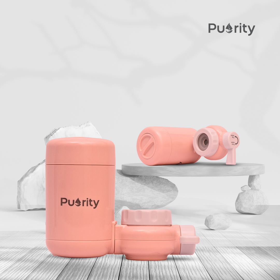 Beauty Faucet Filter- Blush Pink