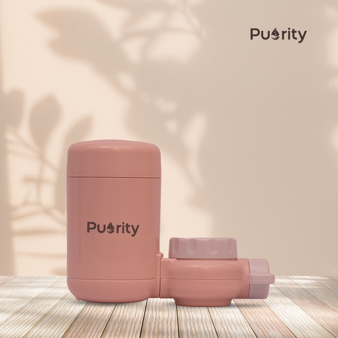 Beauty Faucet Filter- Blush Pink