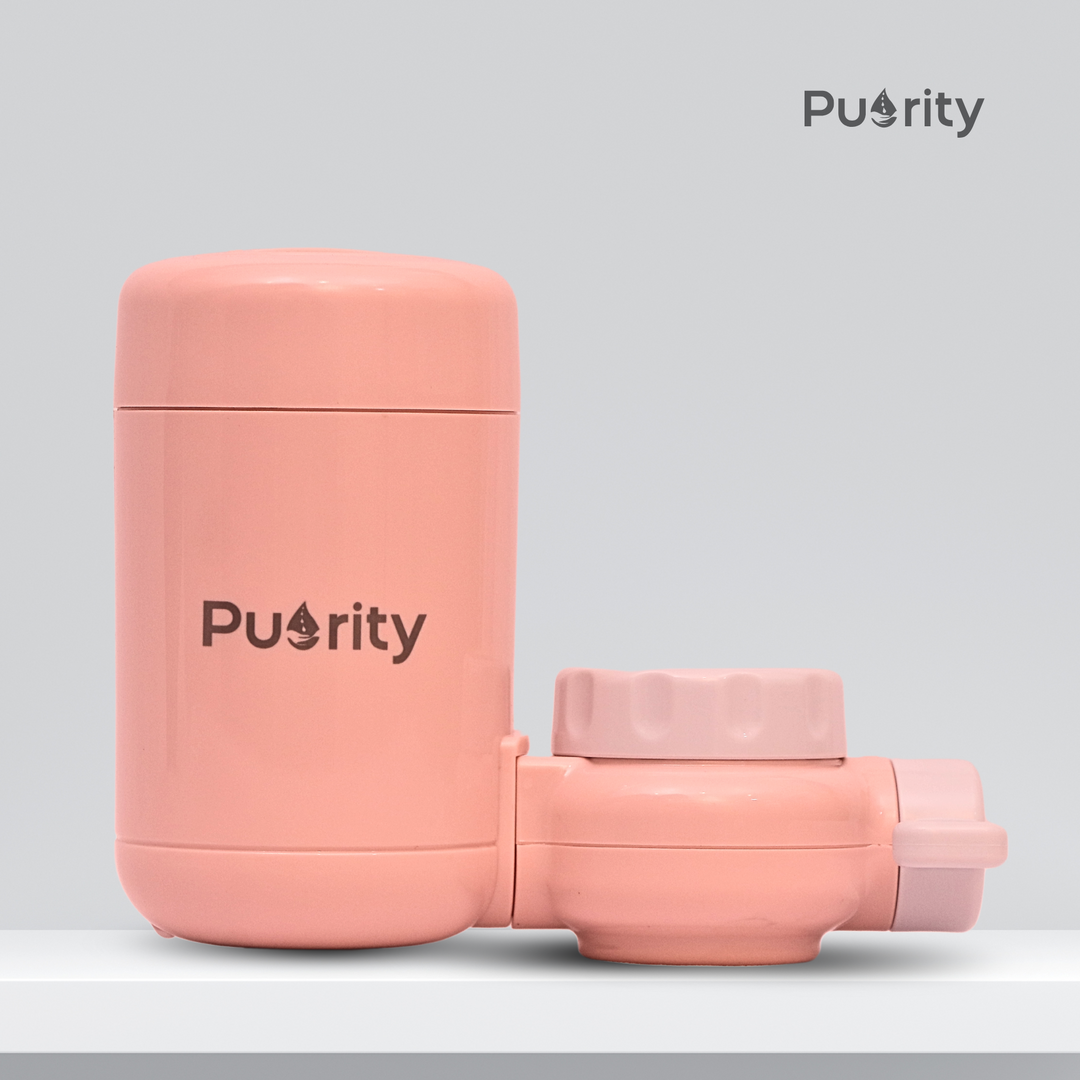 Beauty Faucet Filter- Blush Pink