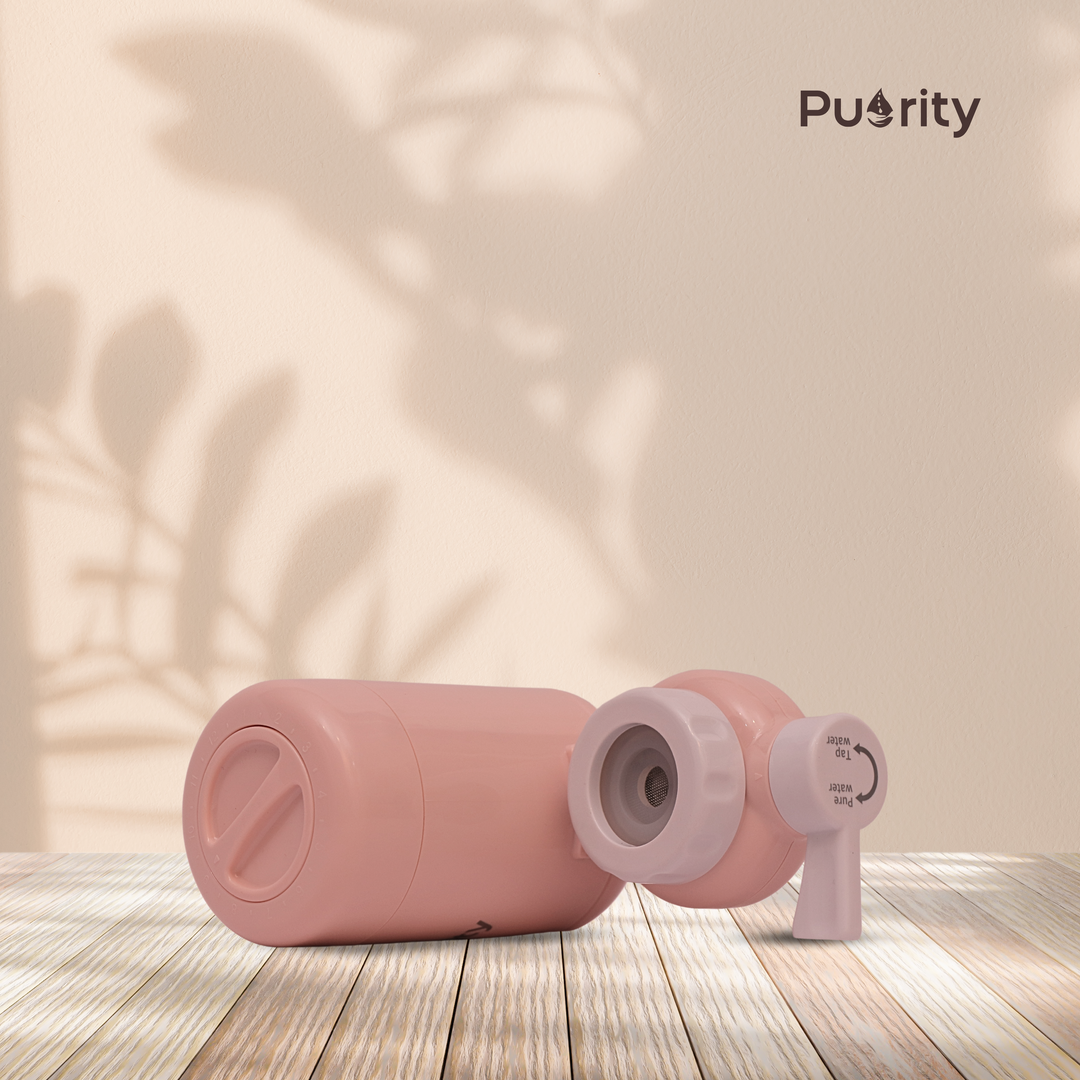 Beauty Faucet Filter- Blush Pink