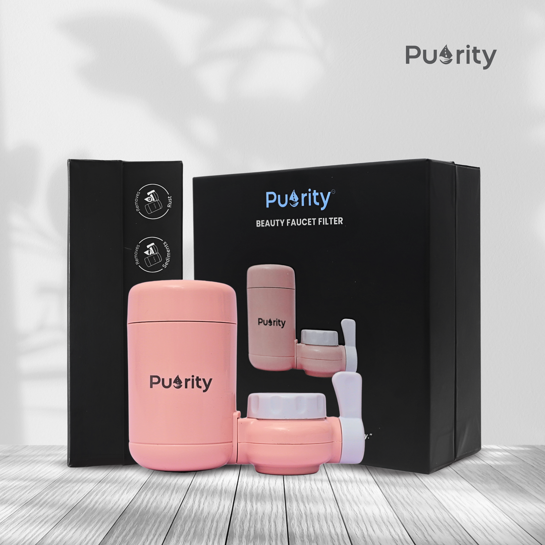 Beauty Faucet Filter- Blush Pink