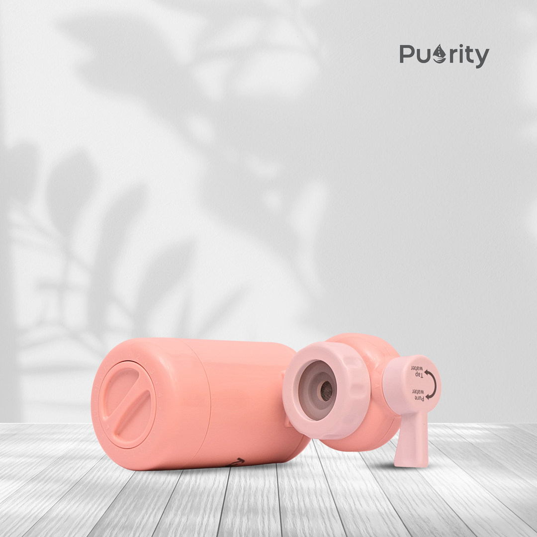 Beauty Faucet Filter- Blush Pink